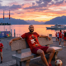 T-Shirt sport "HOP SUISSE"
