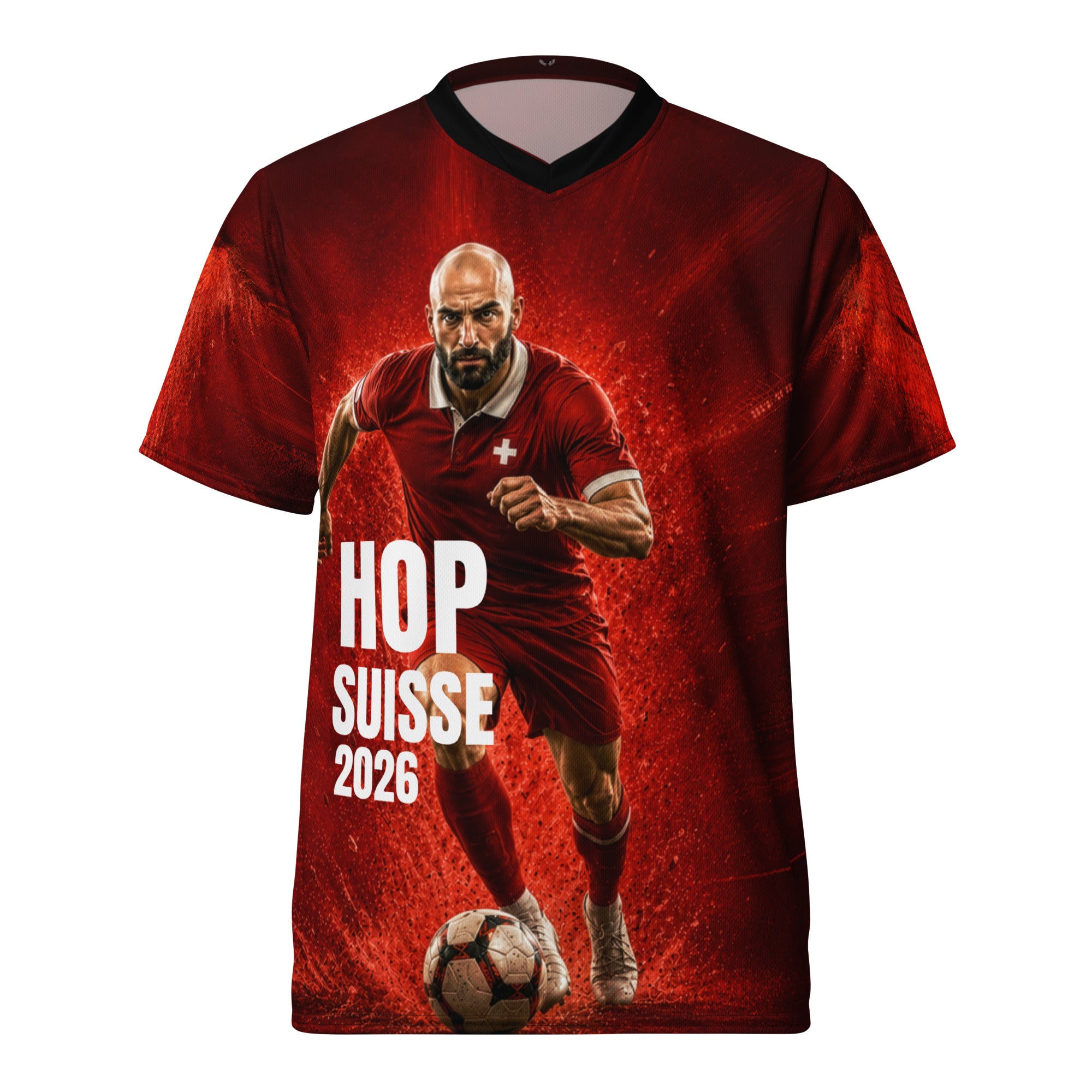 T-Shirt sport "HOP SUISSE"