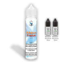 E-liquide COLIBRI Melon Fraise Givré – Shortfill 6 mg