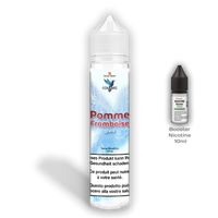 E-liquide COLIBRI Pomme Framboise Givré – Shortfill 3 mg