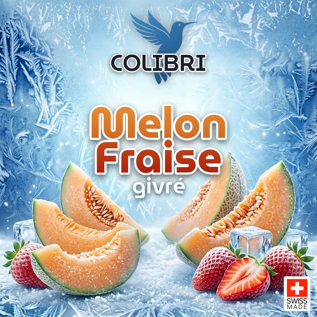 E-liquide COLIBRI Melon Fraise Givré – AZi Liquidus