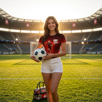 T-shirt de sport "HOP SUISSE"